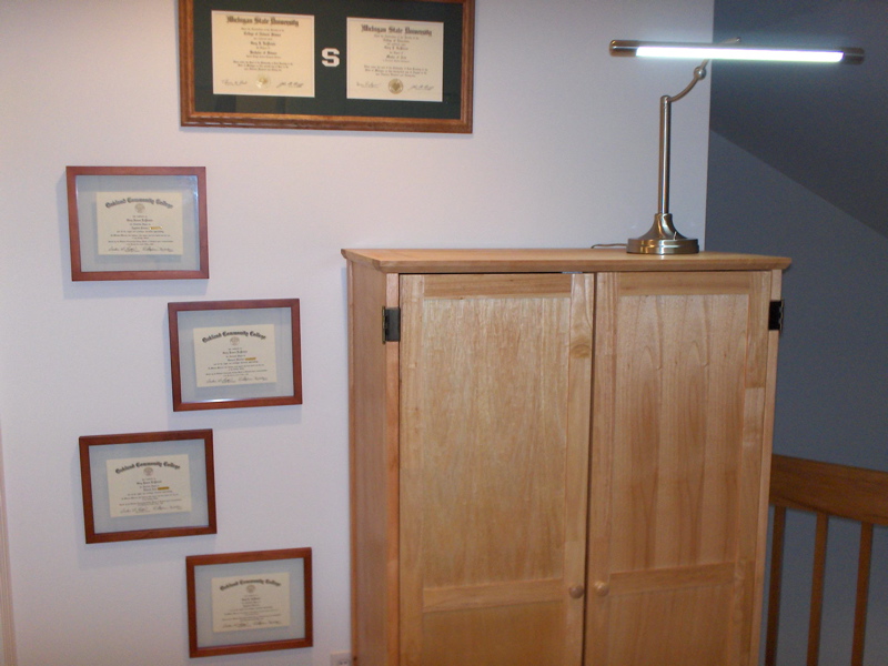 Frame All Of My College Degrees 101 In 1001 The ToDo List For Gary